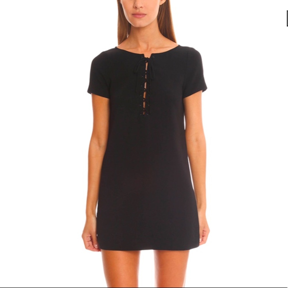 Elizabeth and James Lace Up Dress